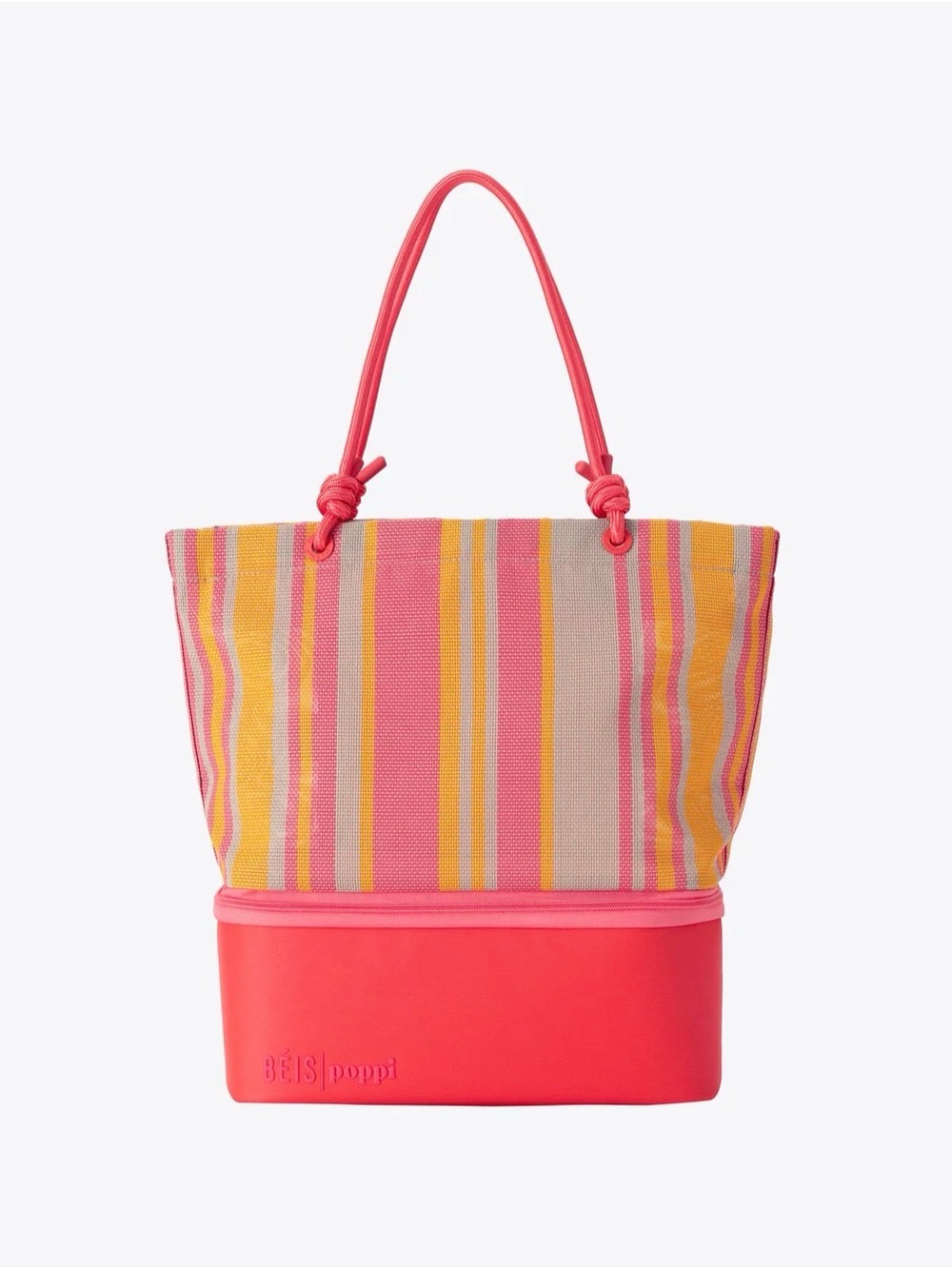 BÉIS x poppi The Cooler Tote 
in Juicy Stripe . NWT. Sold out!